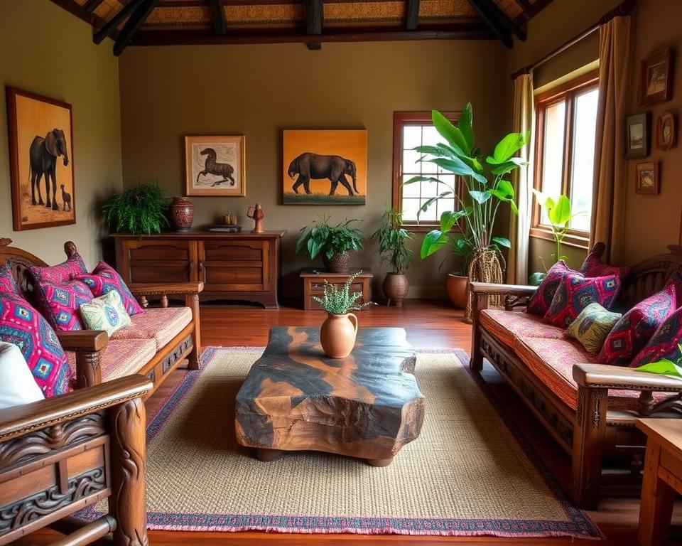 Kenyan-inspired furniture