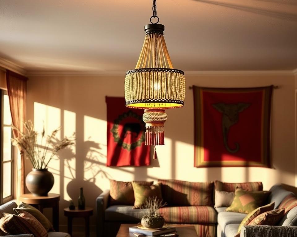 Kenyan-inspired lighting