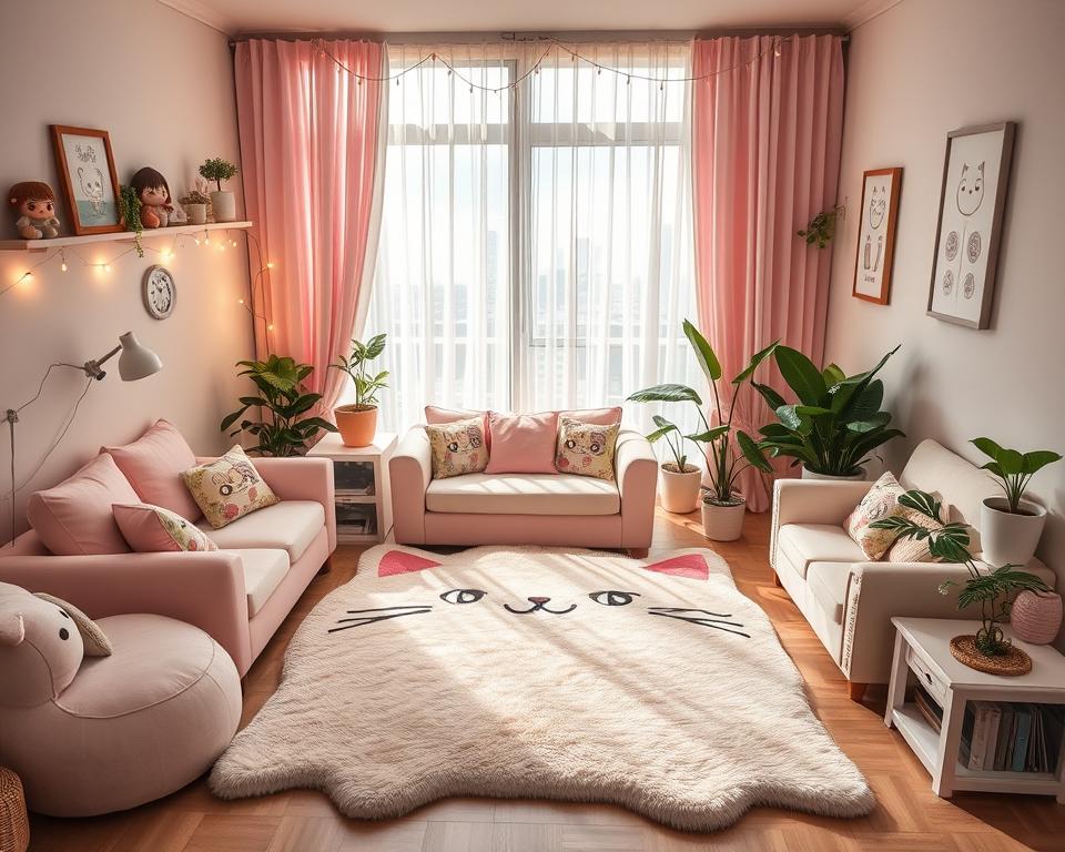 kawaii living room