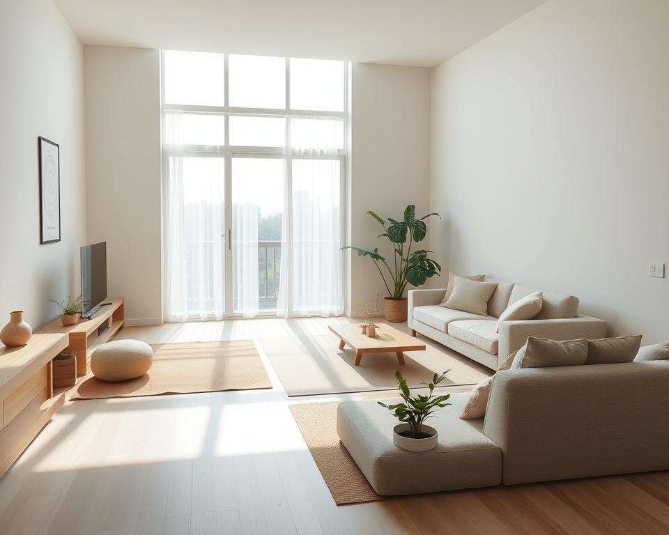 korean inspired living room