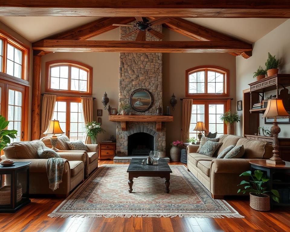 rustic living room ideas