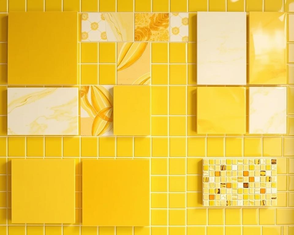 types of yellow tile